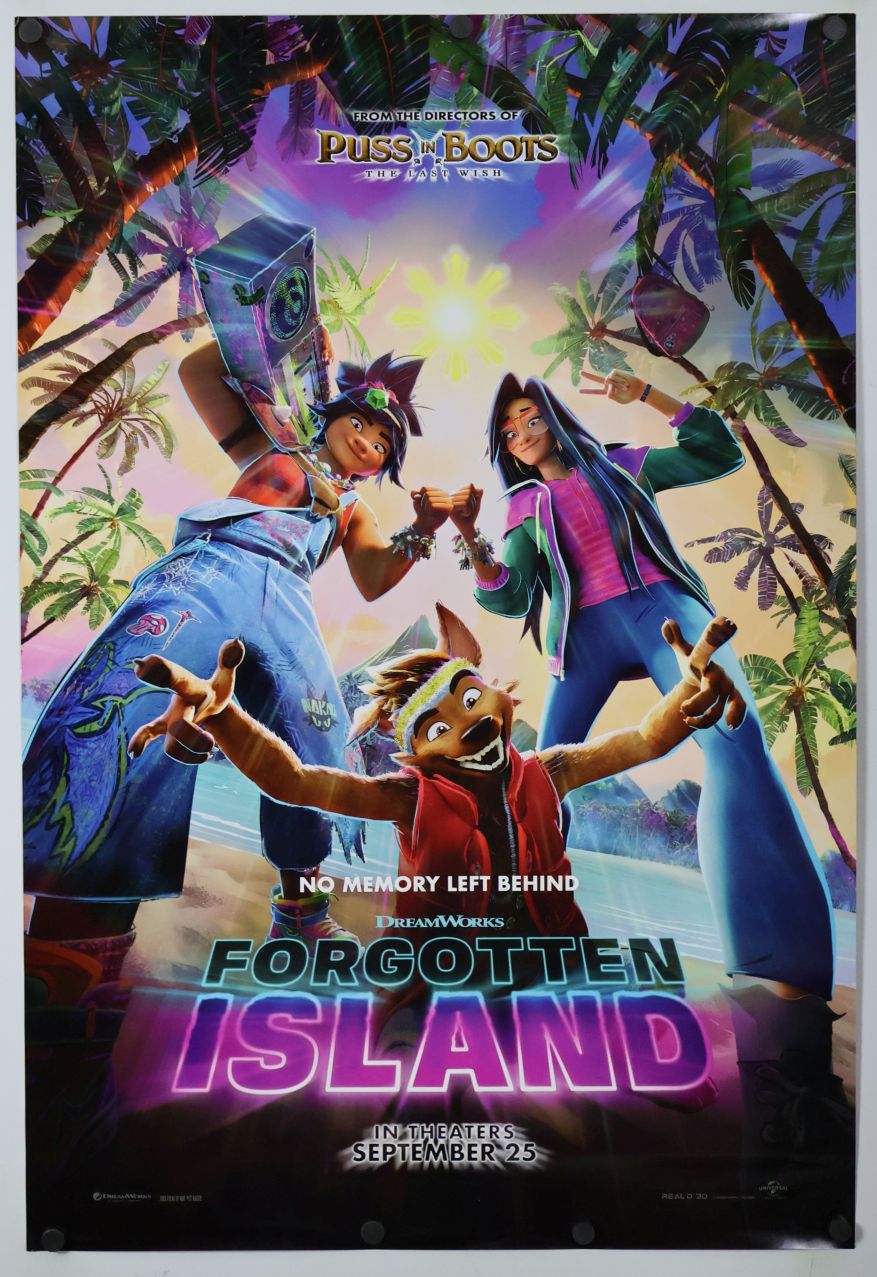 Forgotten Island (2026) original theatrical movie poster - Final