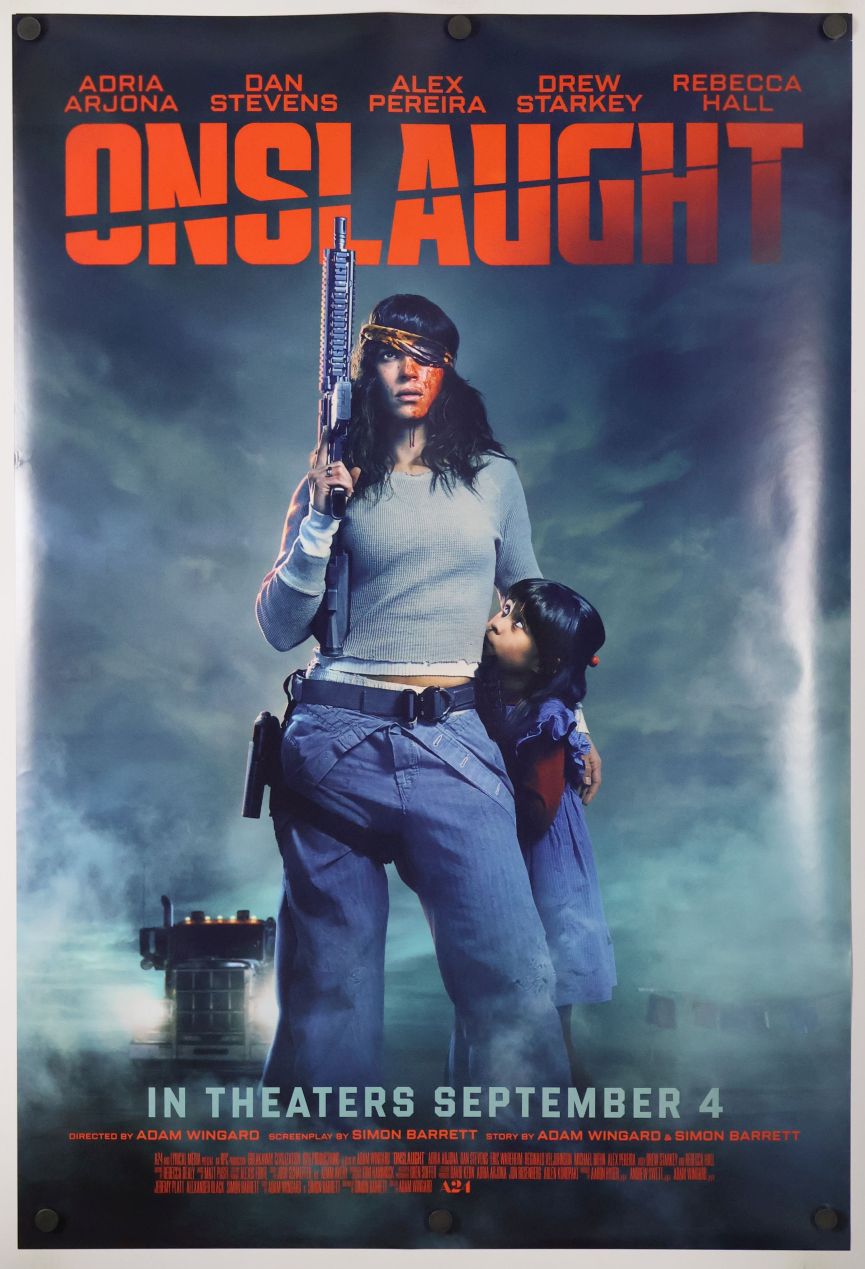 Onslaught (2026) original theatrical movie poster - Final Style B