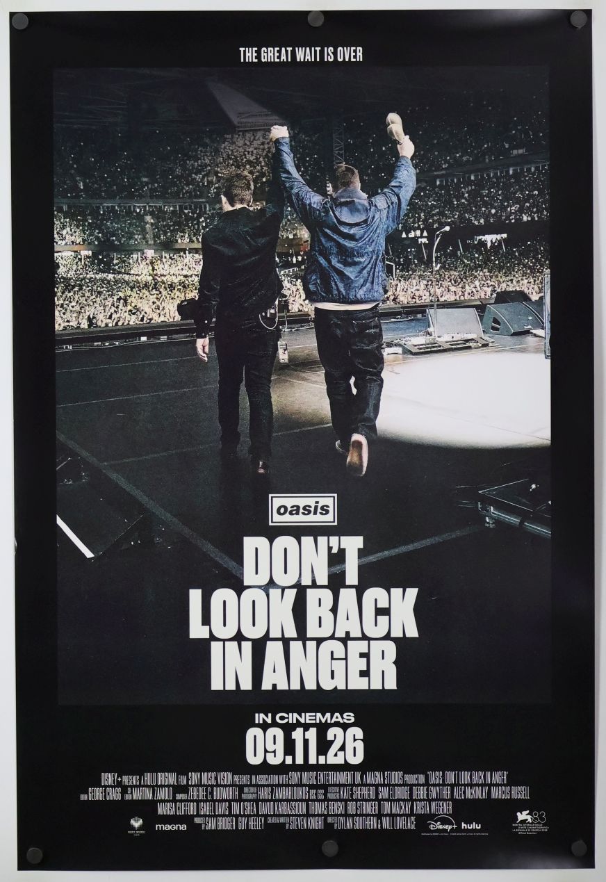 Untitled Oasis Project (2026) original theatrical movie poster - International Final