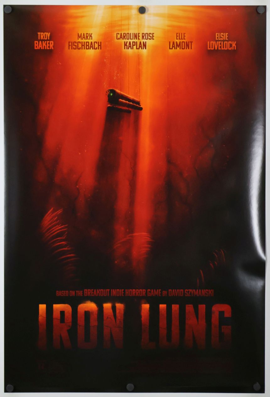 Iron Lung (2026) original theatrical movie poster - Style B