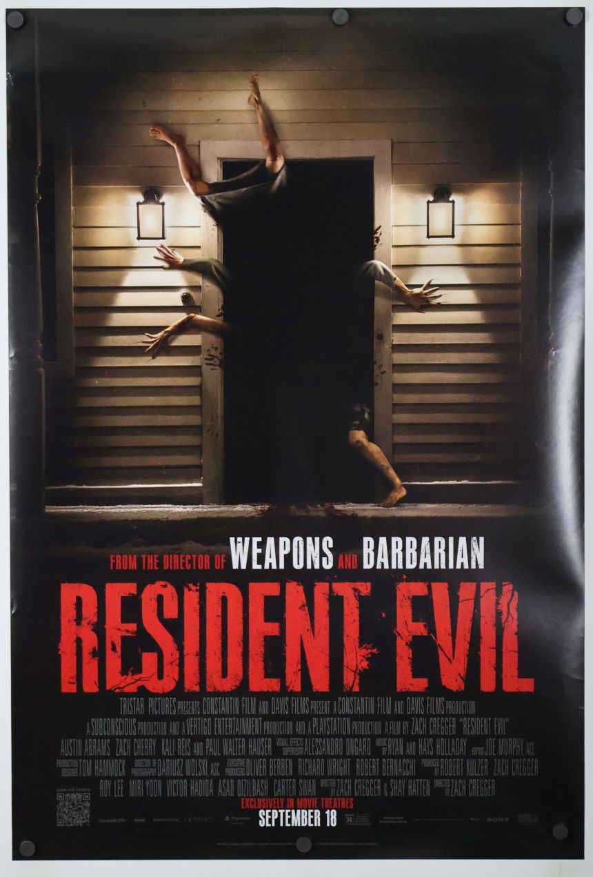 Resident Evil (2026) original theatrical movie poster - Final