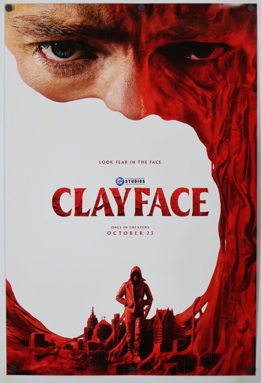 Clayface (2026) original theatrical movie poster - Final