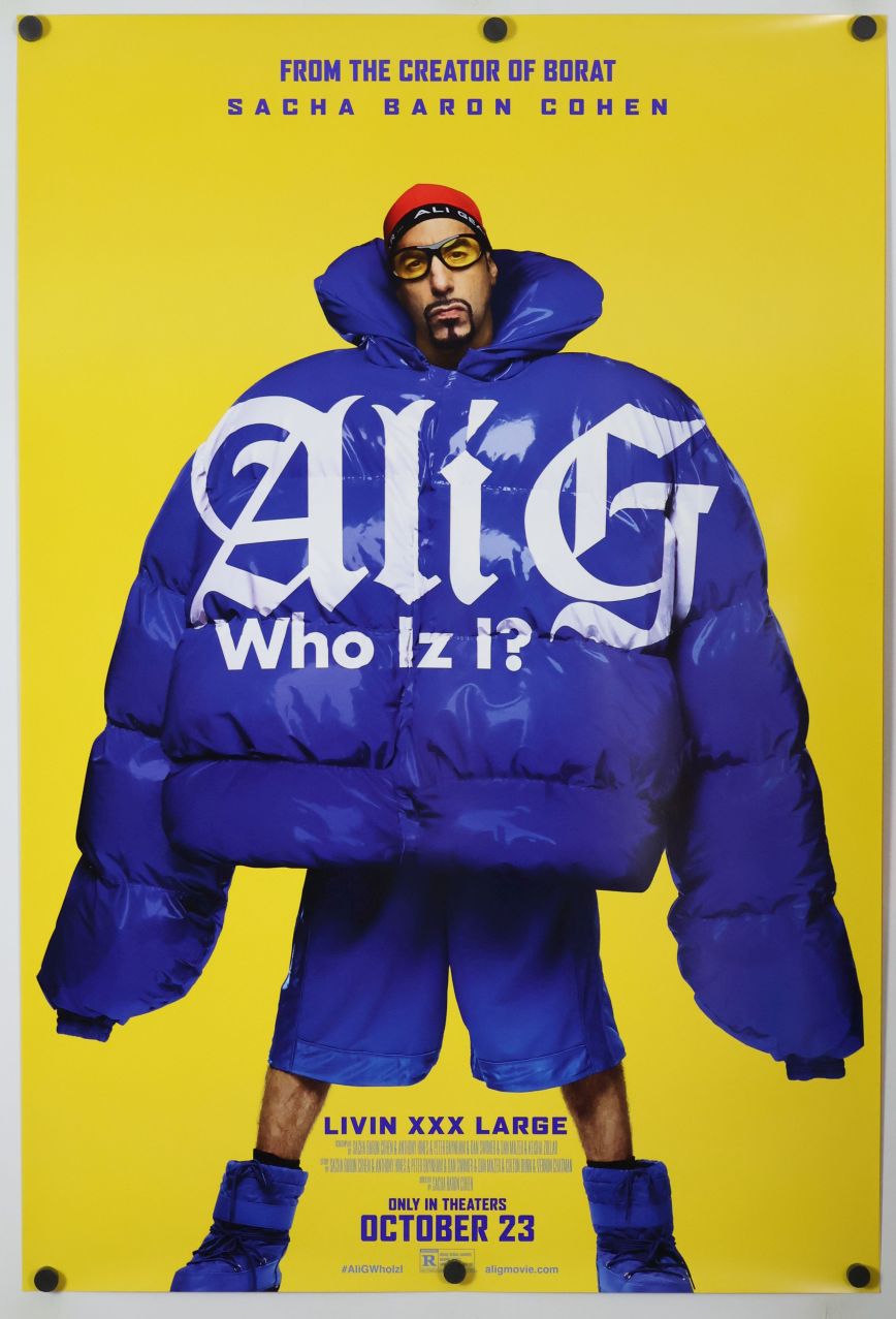 Ali G: Who Iz I? (2026) original theatrical movie poster - Final