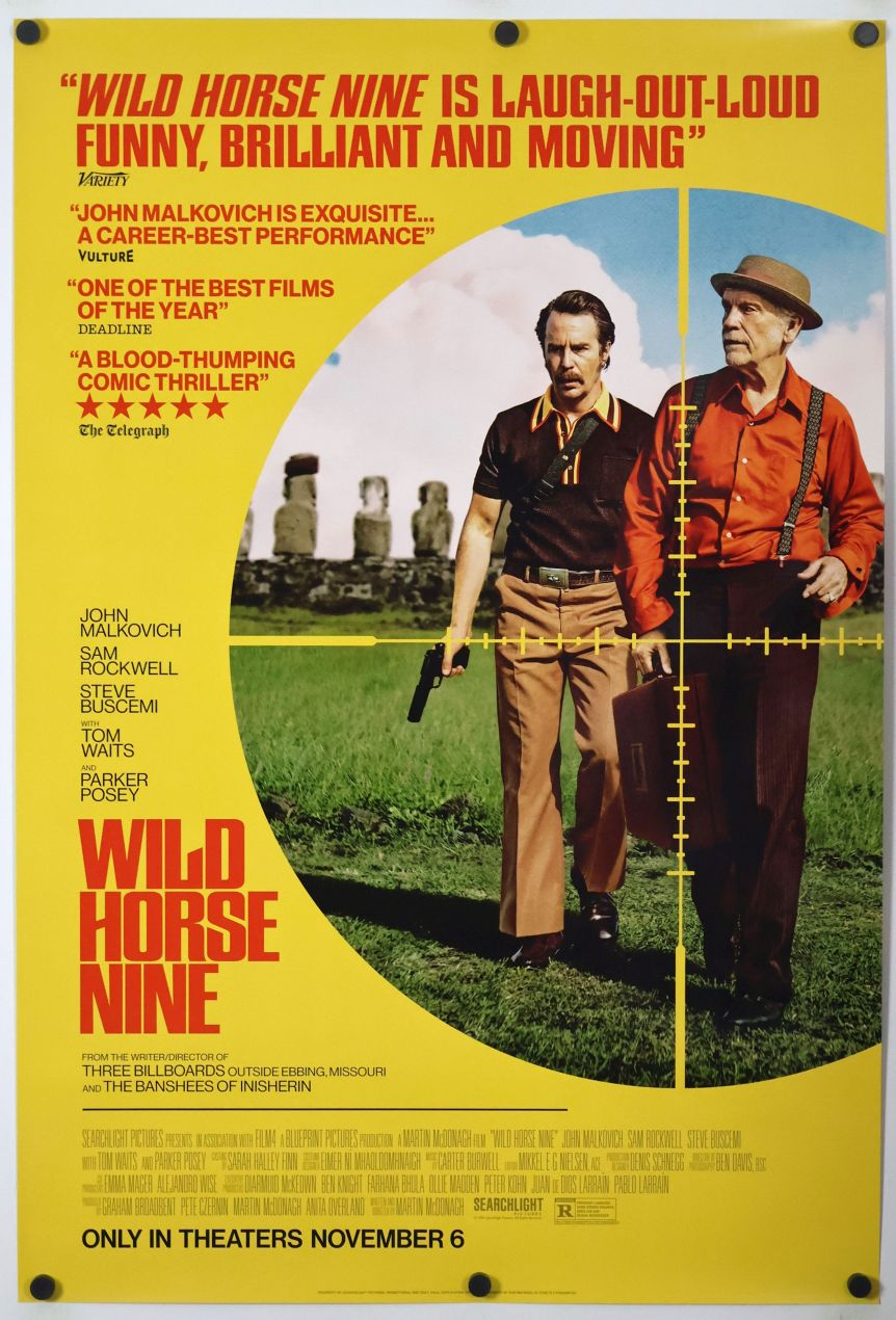 Wild Horse Nine (2026) original theatrical movie poster - Final