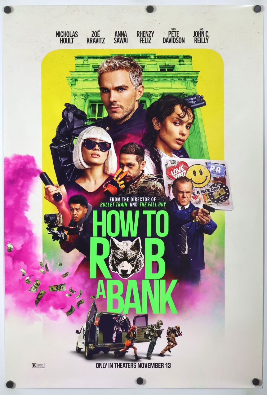 How to Rob a Bank (2026) original theatrical movie poster - Final