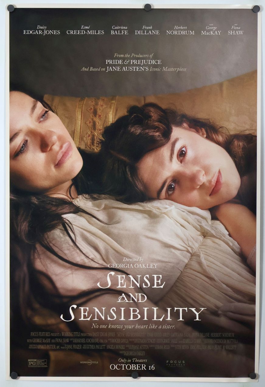 Sense and Sensibility (2026) original theatrical movie poster - Final