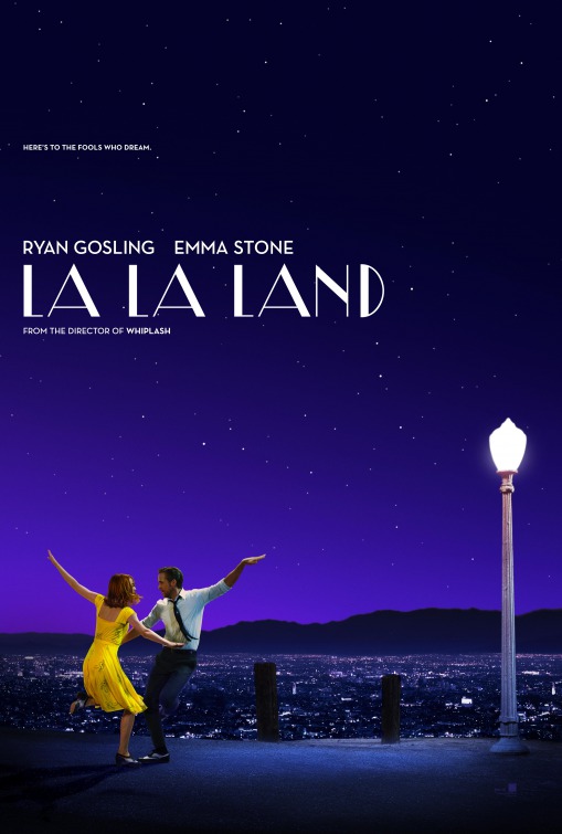 La La Land (2016) original theatrical movie poster - Advance Style C