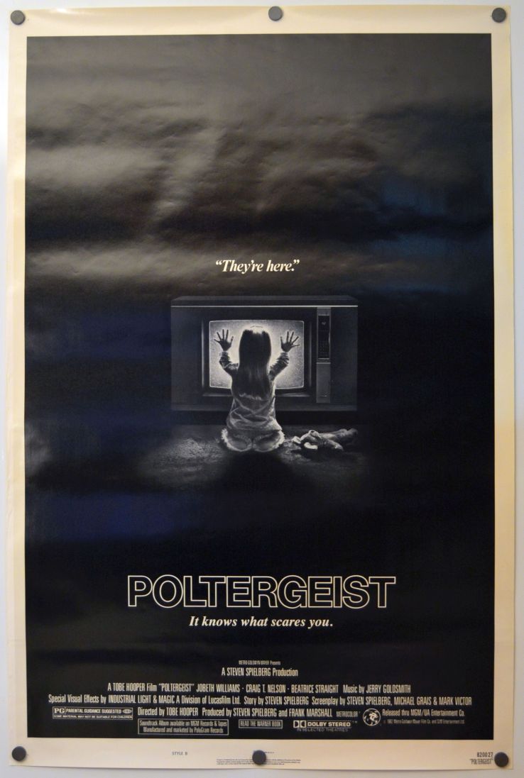 Poltergeist (1982) original theatrical movie poster - Final