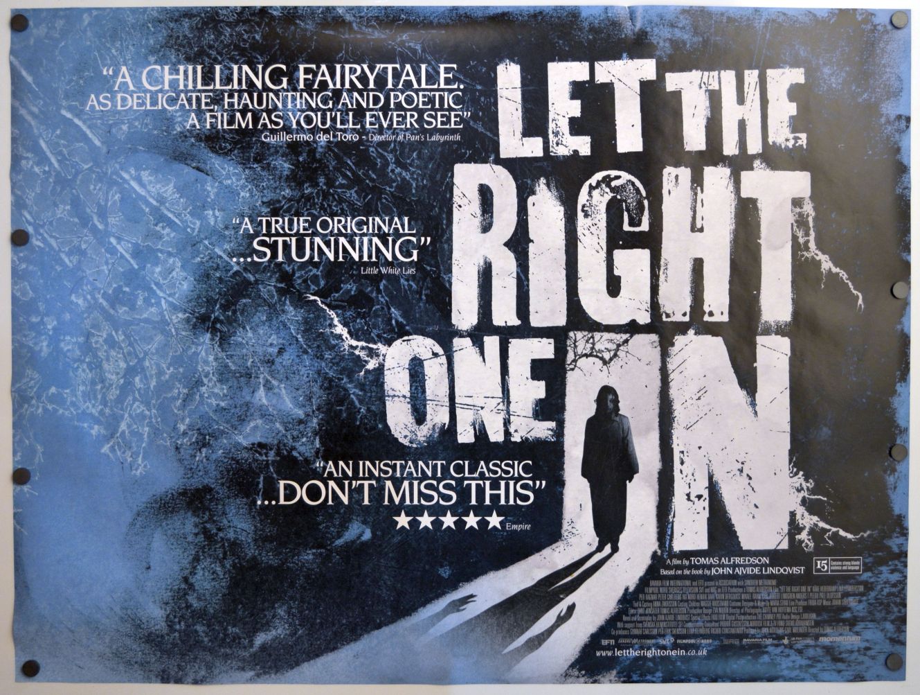 Let the Right One In (2008) original theatrical movie poster - Final