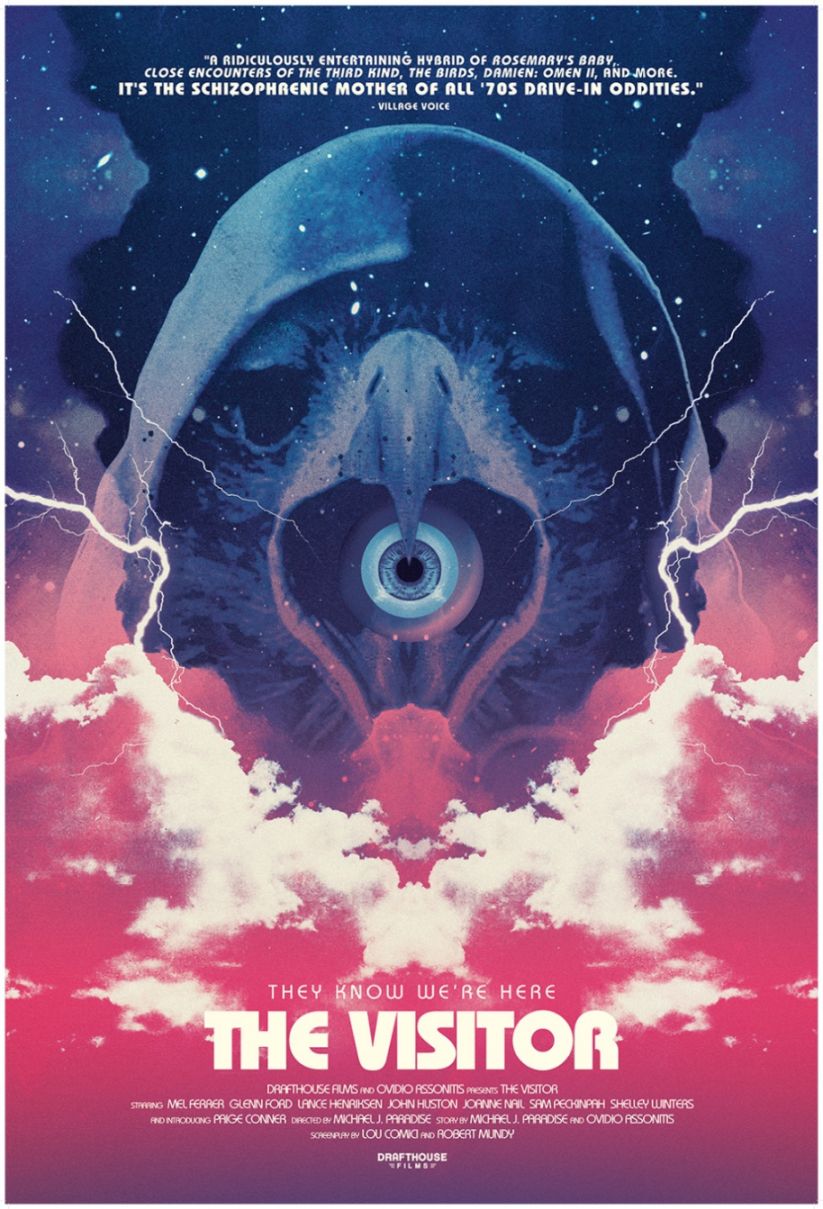 The Visitor (2013) original theatrical movie poster - Re-Release