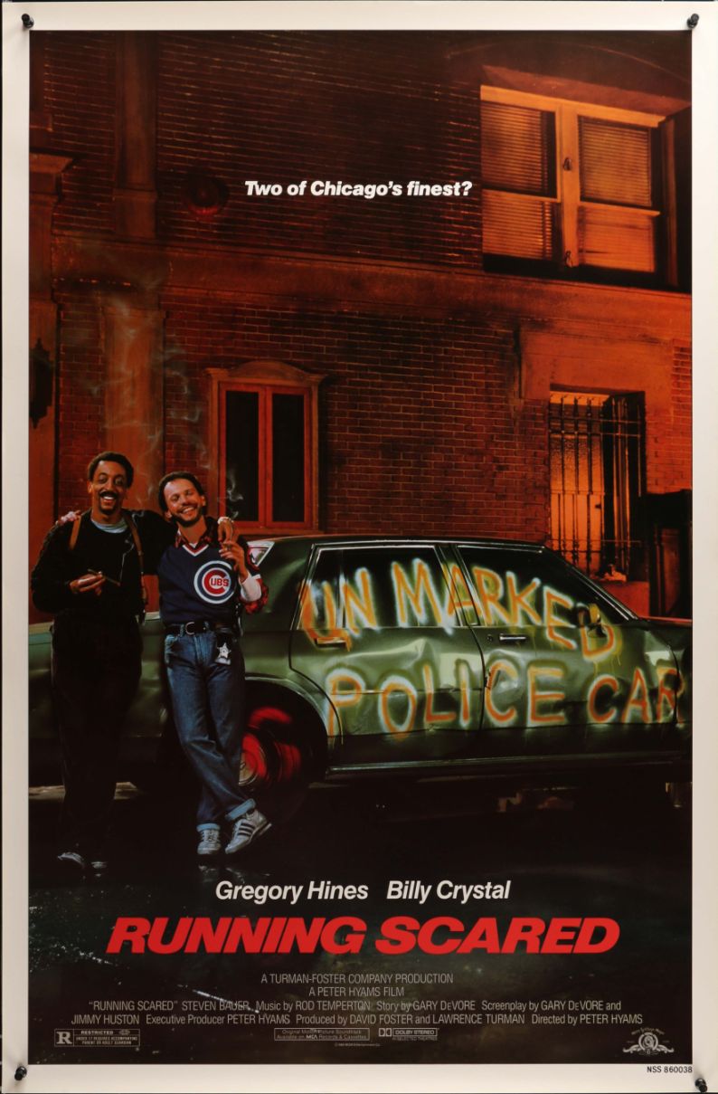 Running Scared (1986) original theatrical movie poster - Final