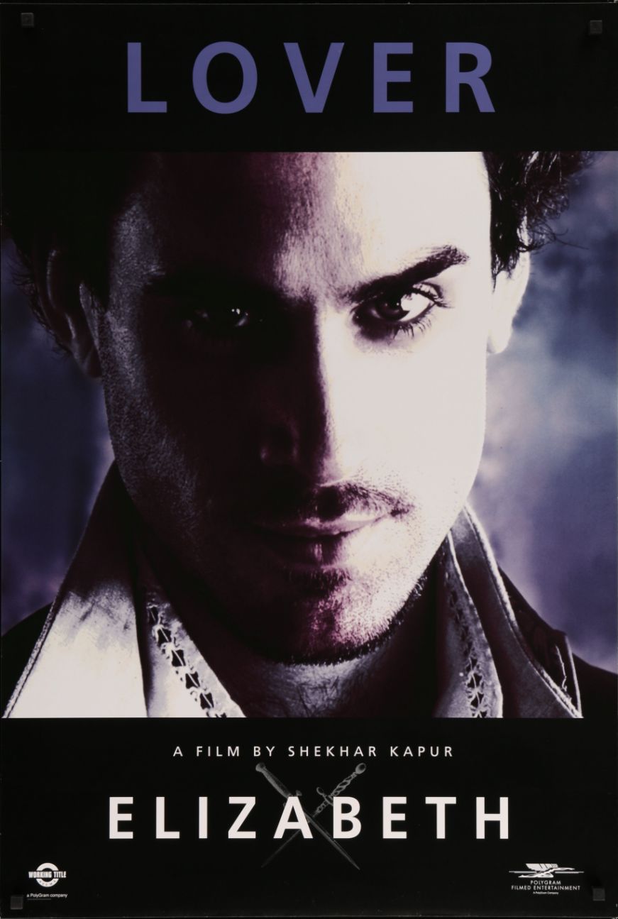 Elizabeth (1998) original theatrical movie poster - Advance Style A
