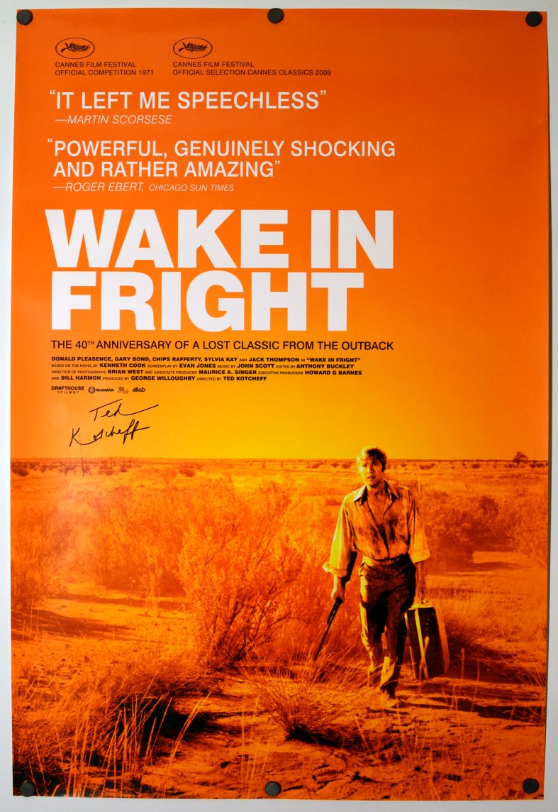 Wake in Fright (2012) original theatrical movie poster - Re-Release