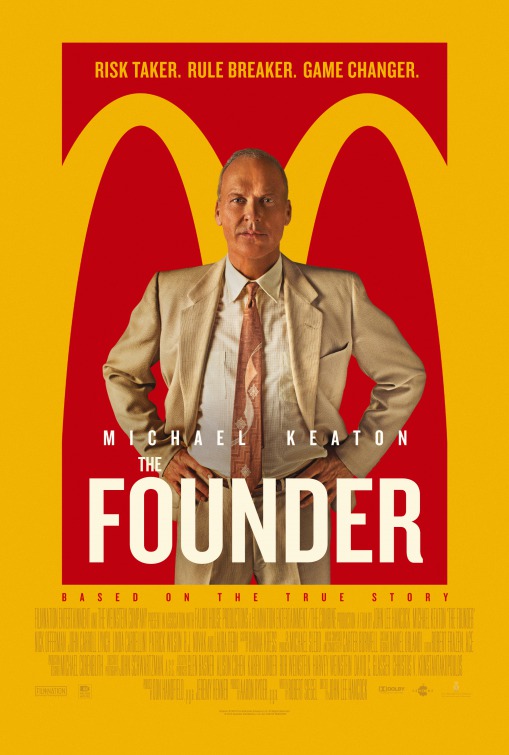 The Founder (2017) original theatrical movie poster - Final