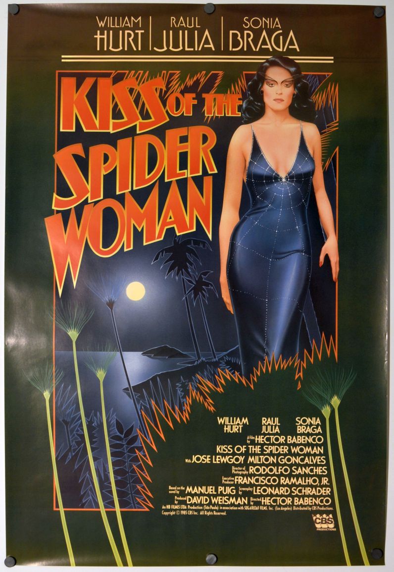 Kiss of the Spider Woman (1985) original theatrical movie poster - International