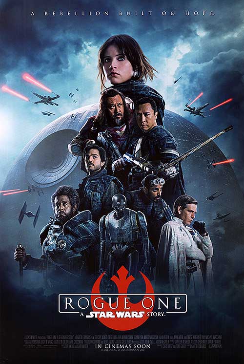 Rogue One: A Star Wars Story (2016) original theatrical movie poster - International Style C