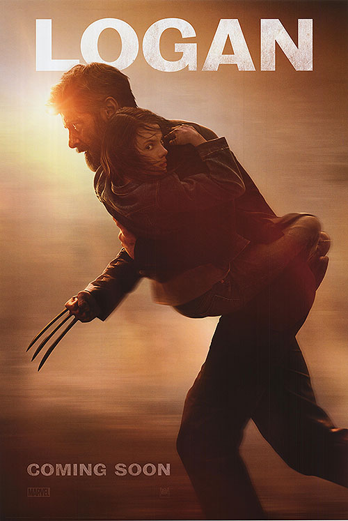 Logan (2017) original theatrical movie poster - International Advance B