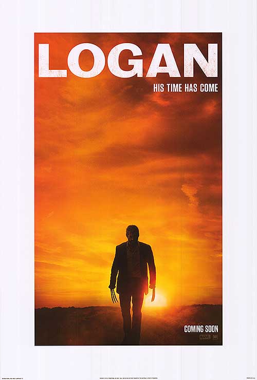 Logan (2017) original theatrical movie poster - International Advance C
