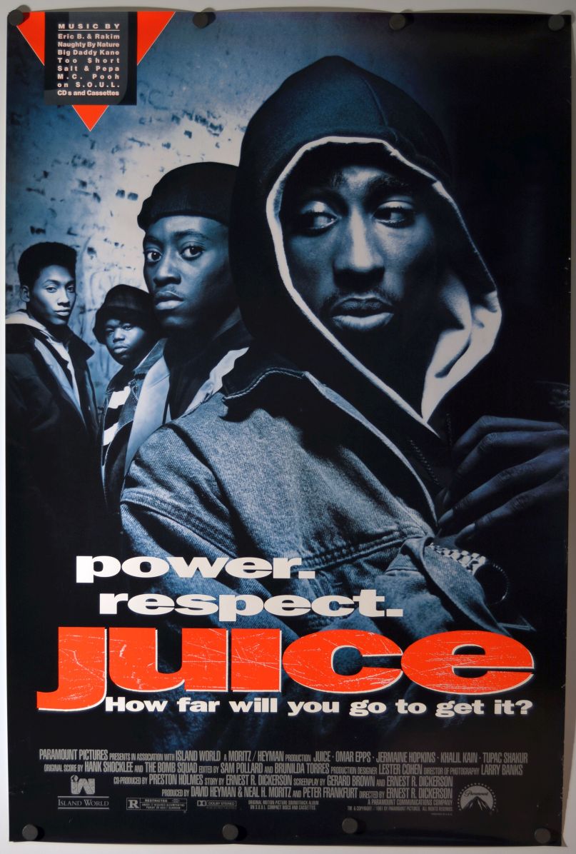 Juice (1992) original theatrical movie poster - Final