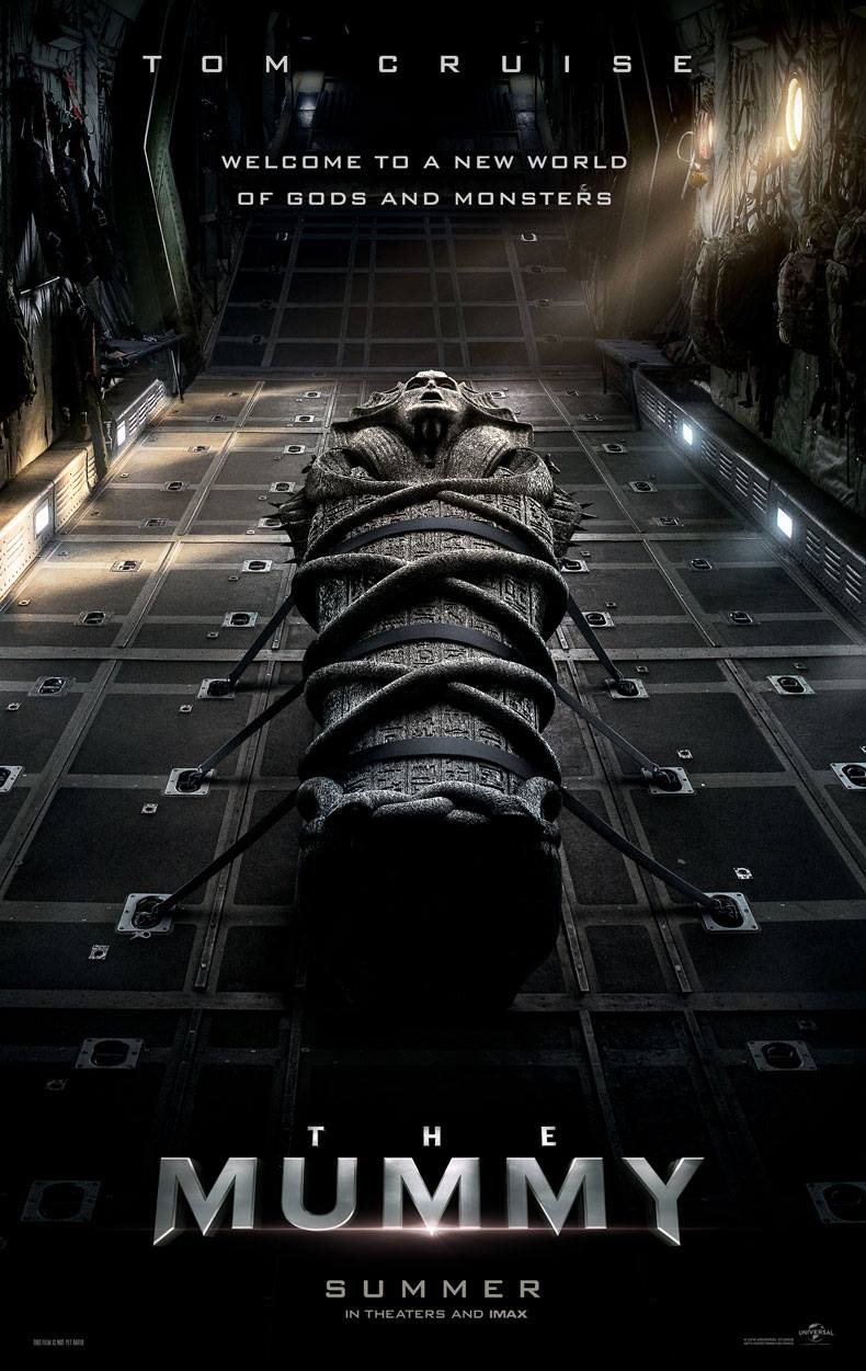 The Mummy (2017) original theatrical movie poster - Advance