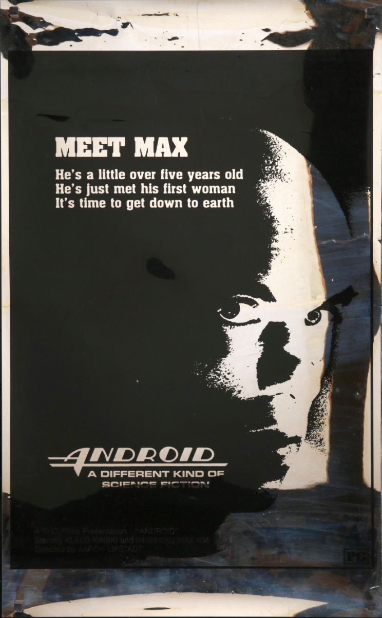 Android (1982) original theatrical movie poster - Foil