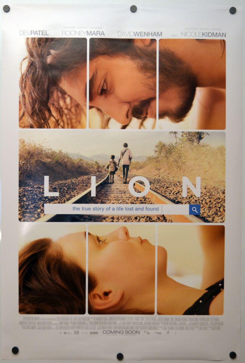 Lion (2016) original theatrical movie poster - Final