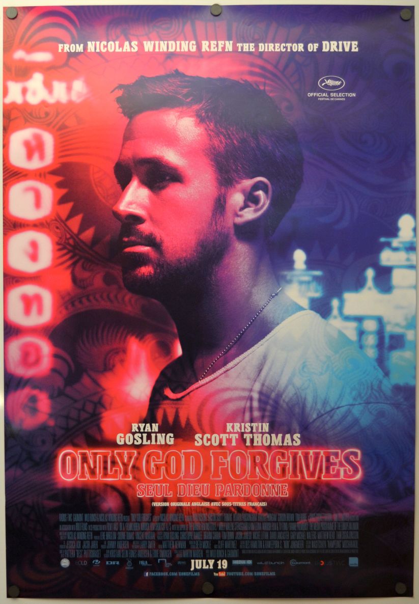 Only God Forgives (2013) original theatrical movie poster - Final - French Language