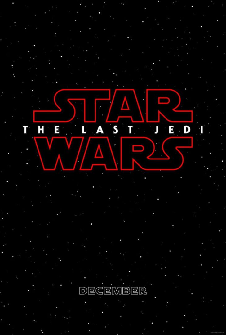 Star Wars: Episode VIII - The Last Jedi (2017) original theatrical movie poster - Advance