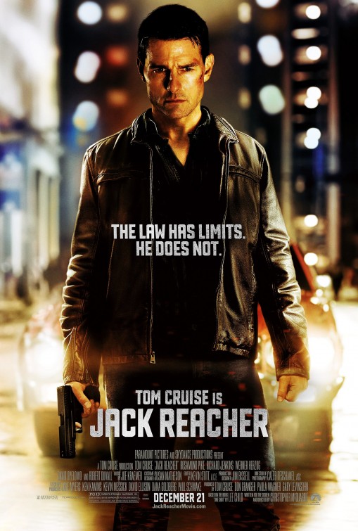 Jack Reacher (2012) original theatrical movie poster - Final