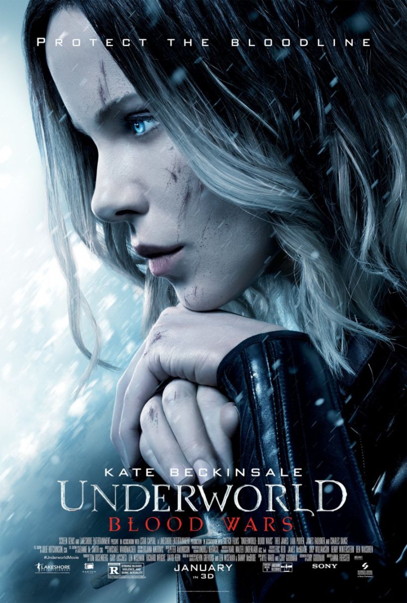 Underworld: Blood Wars (2017) original theatrical movie poster - Final
