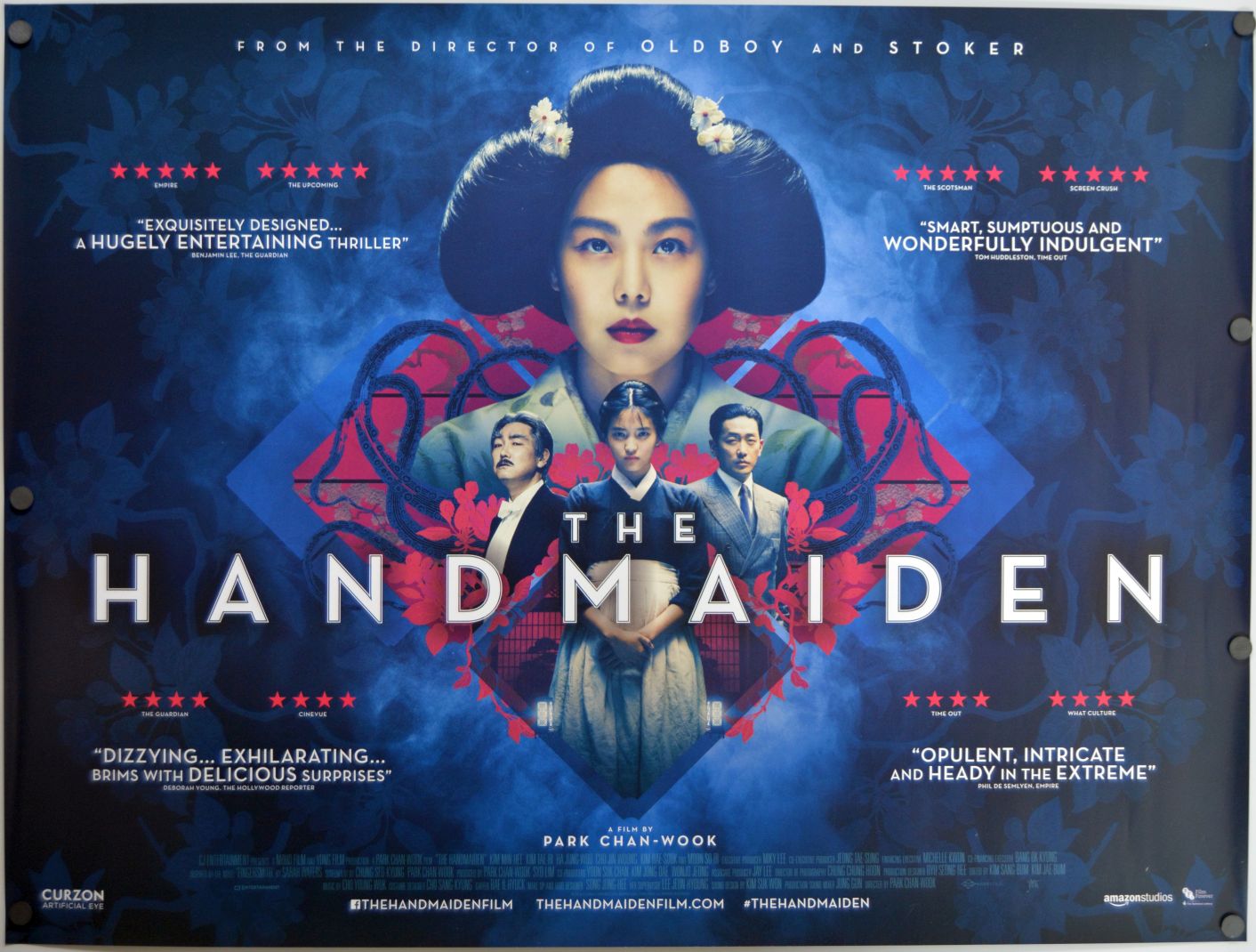 The Handmaiden (2017) original theatrical movie poster - Final