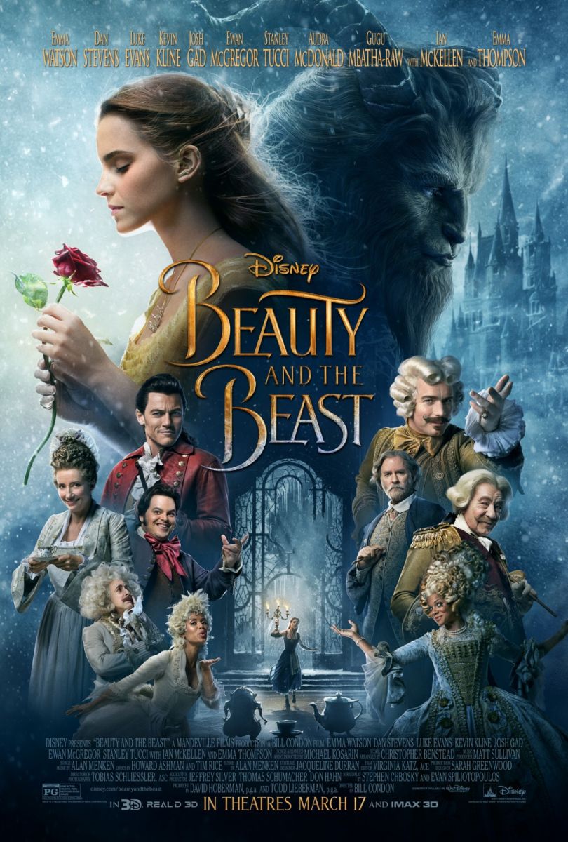 Beauty and the Beast (2017) original theatrical movie poster - Final