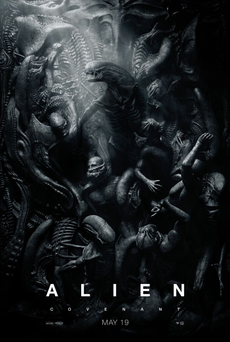 Alien: Covenant (2017) original theatrical movie poster - Advance Style C