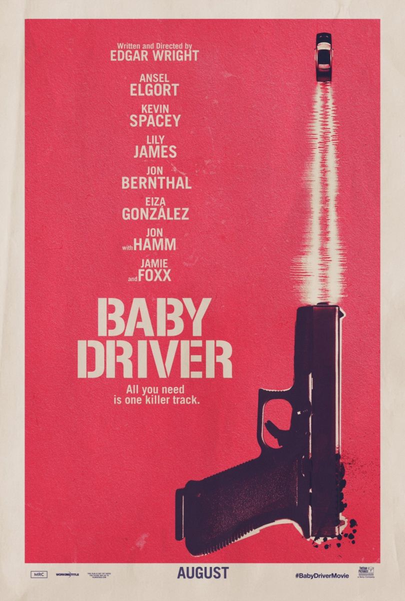 Baby Driver (2017) original theatrical movie poster - Final