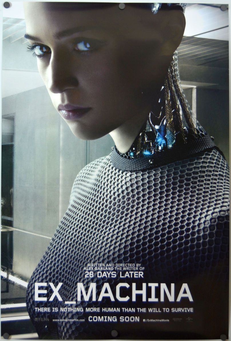 Ex Machina (2015) original theatrical movie poster - International Advance