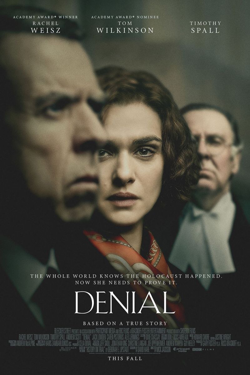 Denial (2016) original theatrical movie poster - Final