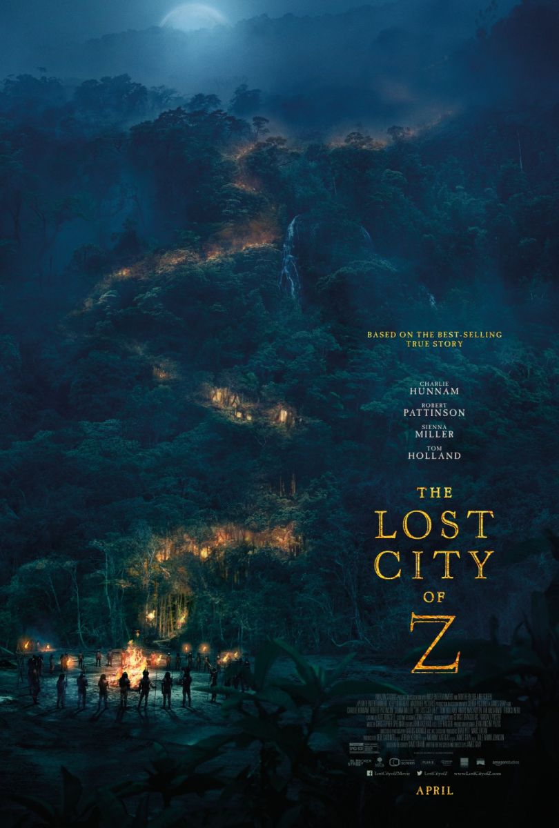 The Lost City of Z (2016) original theatrical movie poster - Final