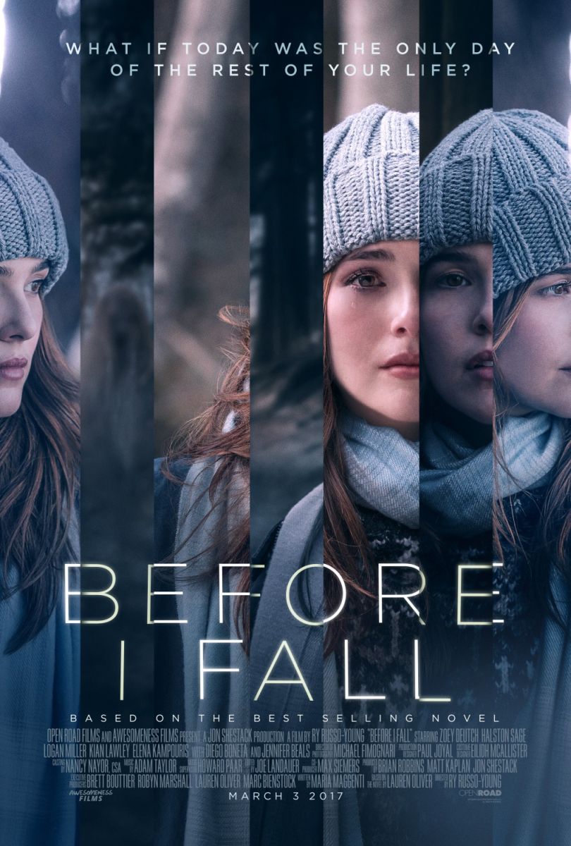 Before I Fall (2017) original theatrical movie poster - Final