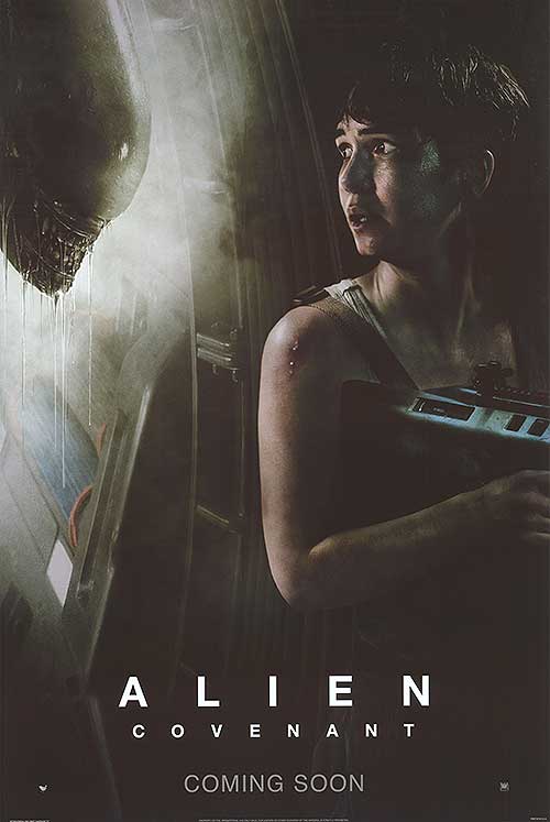 Alien: Covenant (2017) original theatrical movie poster - International Advance E