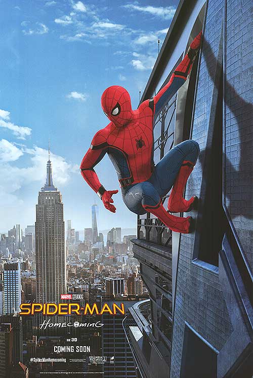 Spider-Man: Homecoming (2017) original theatrical movie poster - International Advance