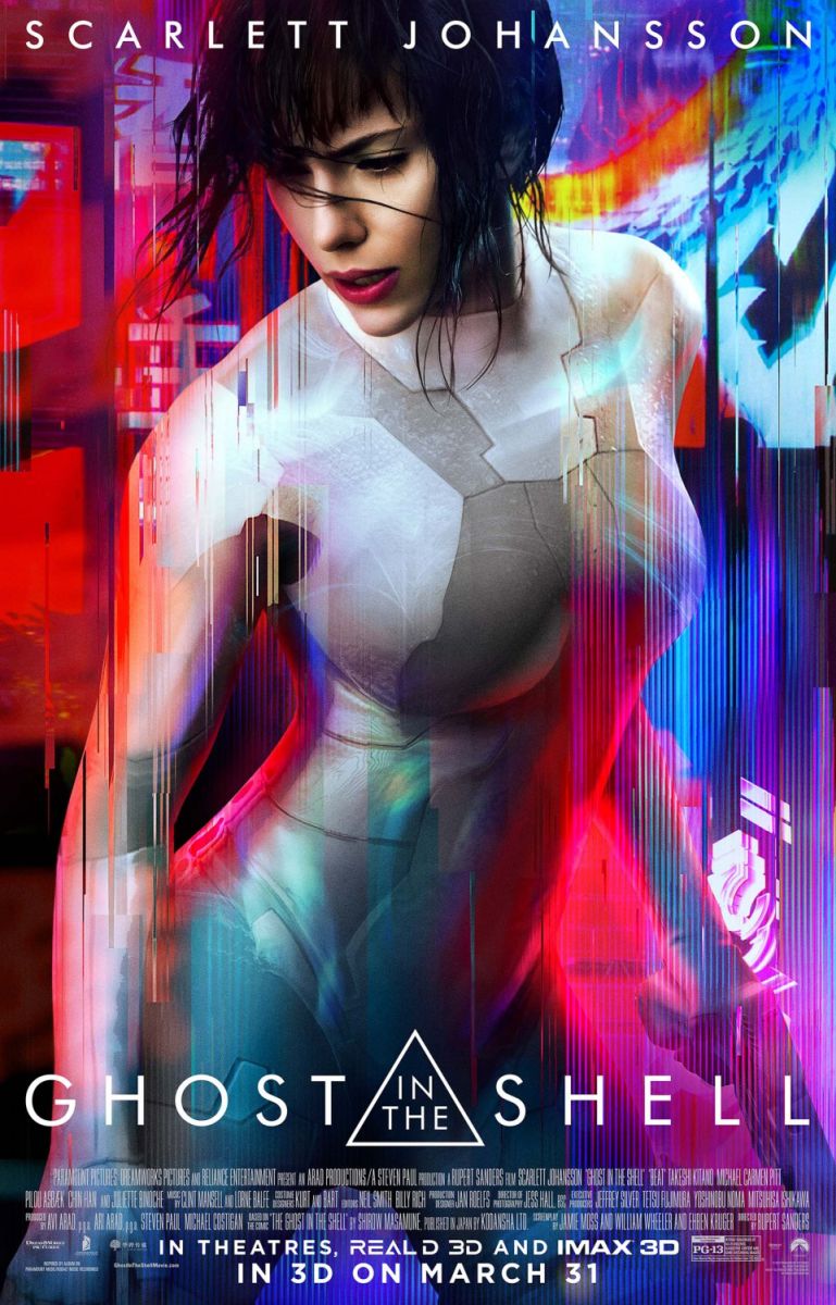 Ghost in the Shell (2017) original theatrical movie poster - Final