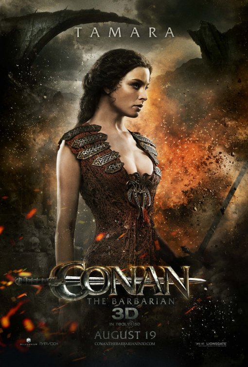 Conan the Barbarian (2011) original theatrical movie poster - Advance Style F