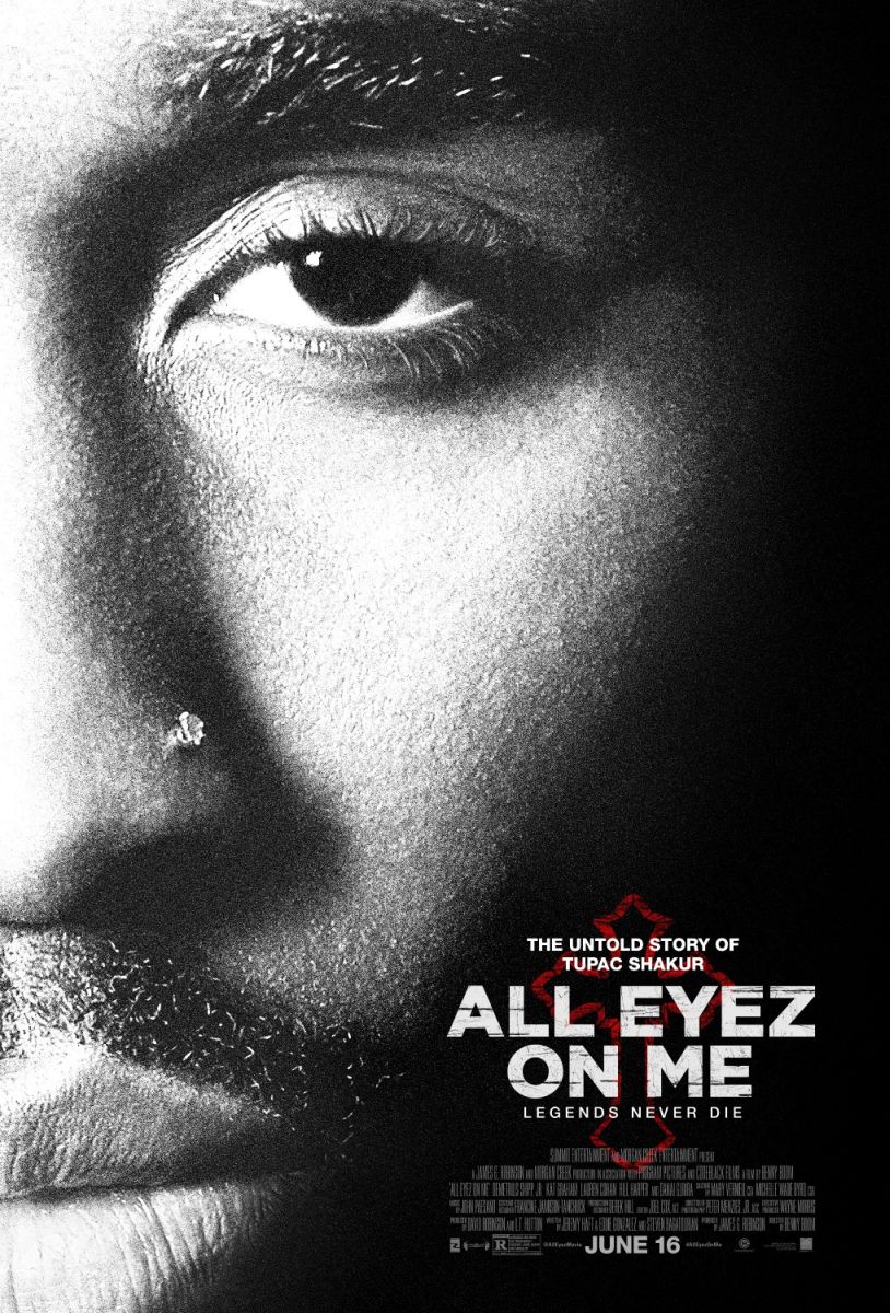 All Eyez on Me (2017) original theatrical movie poster - Final
