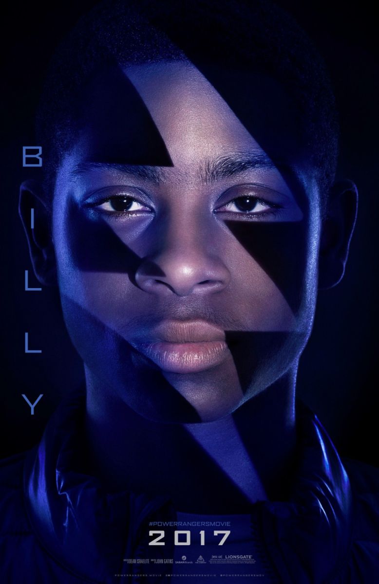 Power Rangers (2017) original theatrical movie poster - Advance Style C