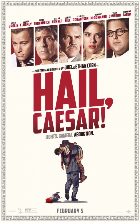 Hail, Caesar! (2016) original theatrical movie poster - Final