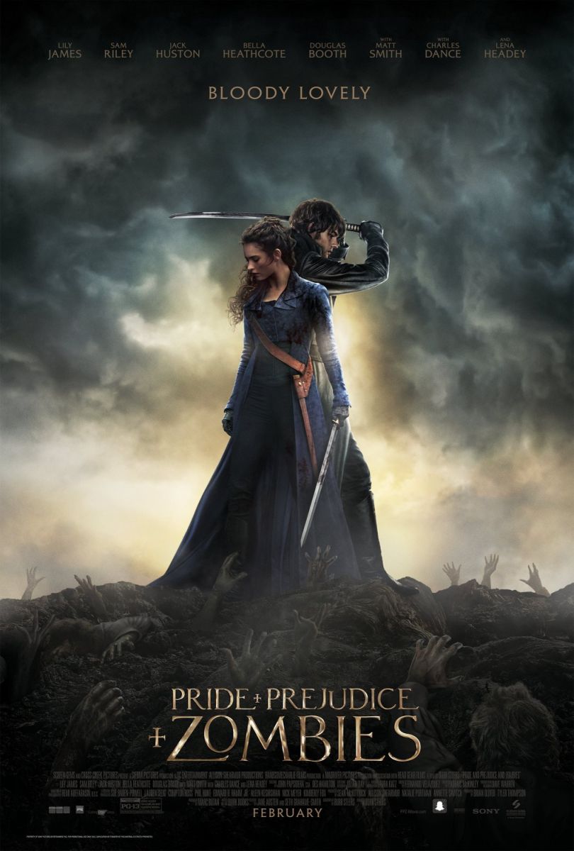 Pride and Prejudice and Zombies (2016) original theatrical movie poster - Final