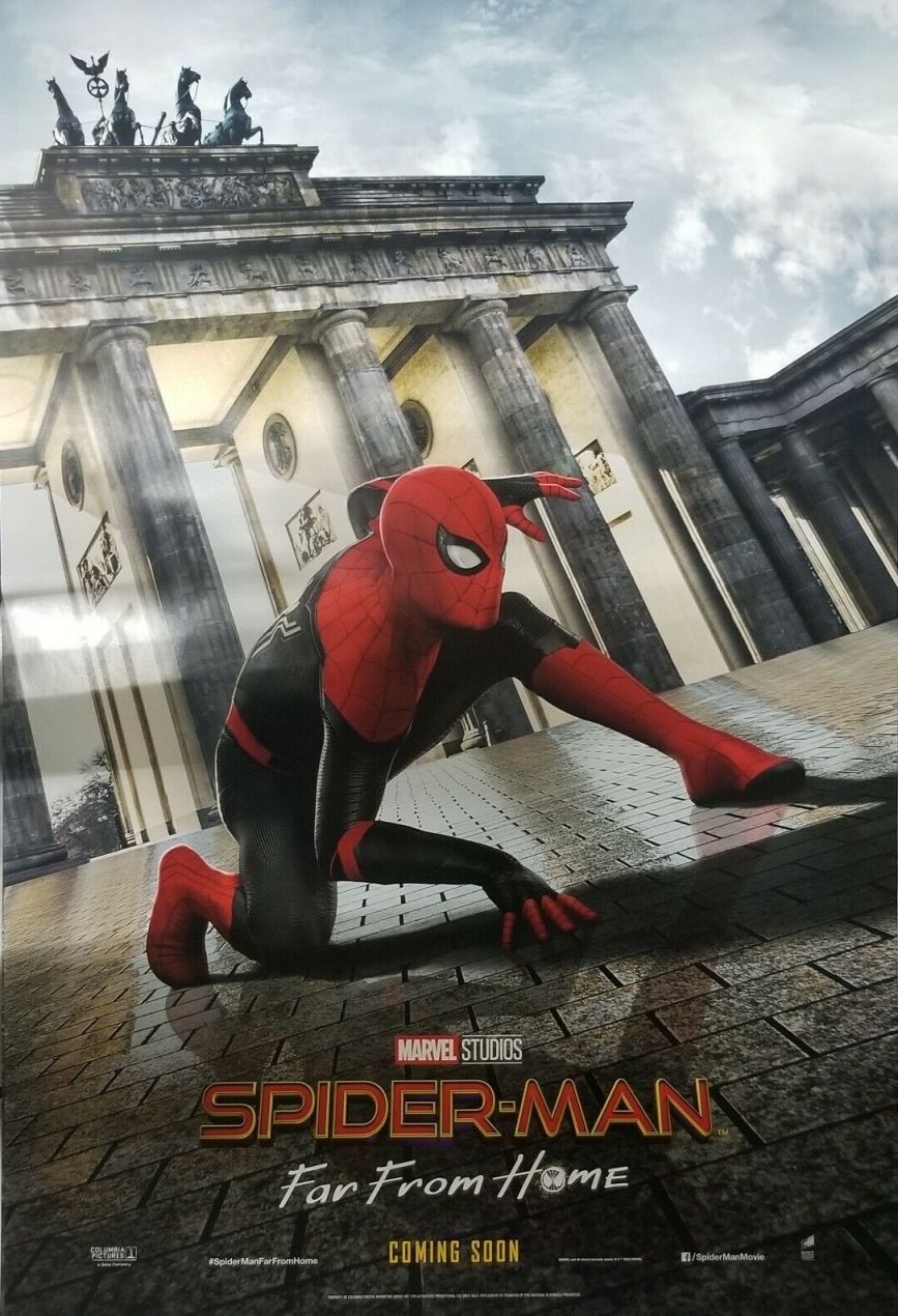 spider man far from home poster